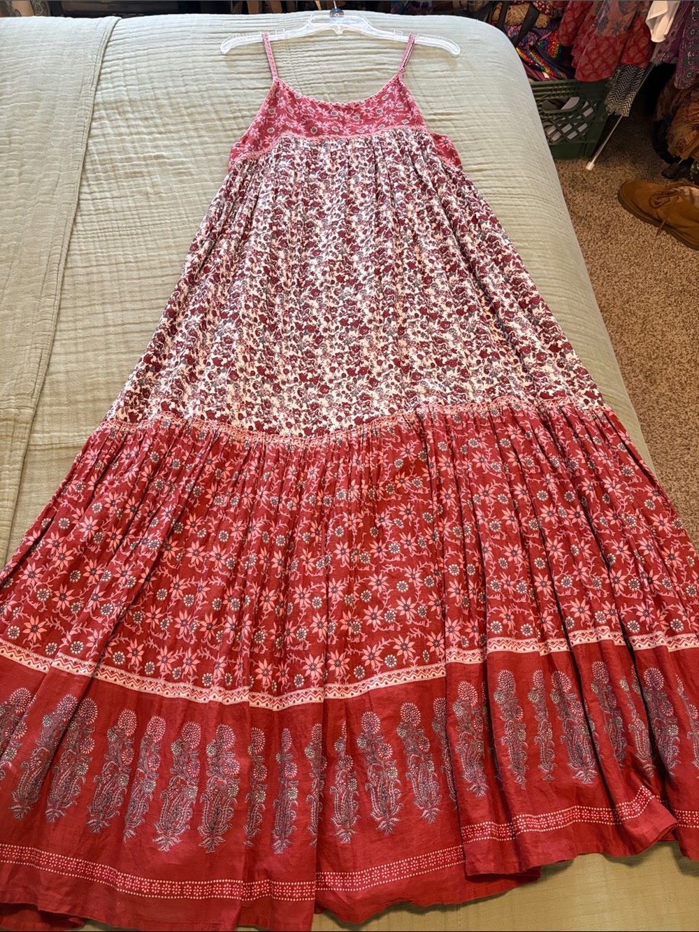 VERY RARE Daughters of India Boho Maxi Dress - Picture 4 of 13
